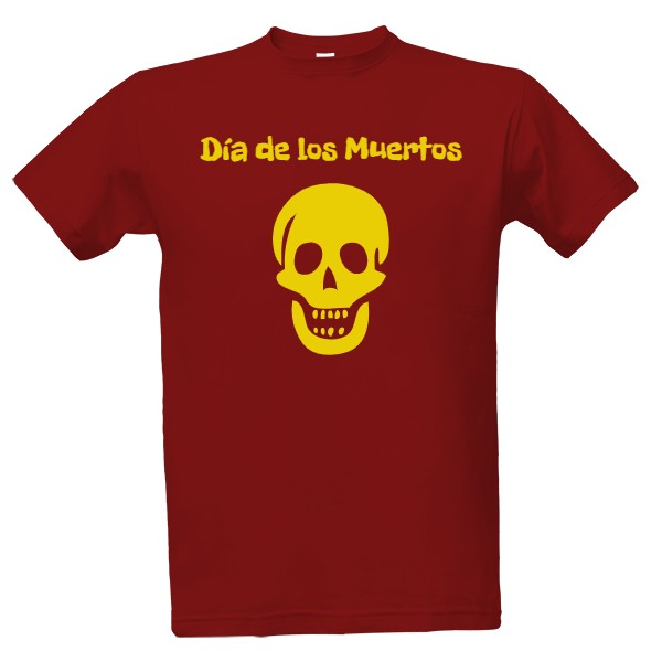 Tričko s potiskem Día de los Muertos