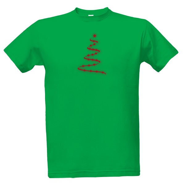Vánoční triko - stromeček